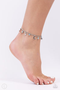 Stellar Sashay - Blue - Anklet - Paparazzi