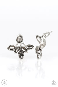 A Force To BEAM Reckoned With - Silver Women's Post Earrings