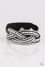 Load image into Gallery viewer, Bring On The Bling - Black Women&#39;s Bracelet
