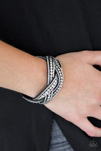 Load image into Gallery viewer, Bring On The Bling - Black Women&#39;s Bracelet
