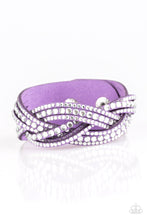 Load image into Gallery viewer, Bring On The Bling - Purple Women&#39;s Bracelet
