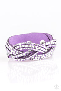 Bring On The Bling - Purple Women's Bracelet