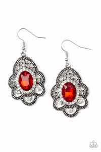 Reign Supreme - Red Women's Earrings