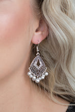 Load image into Gallery viewer, Gracefully Gatsby - Silver Women&#39;s Earrings
