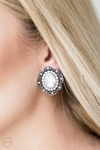 Load image into Gallery viewer, Dine and Dapper - White Earrings
