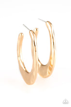 Load image into Gallery viewer, HOOP Me Up! - Gold Women&#39;s Hoop Earrings
