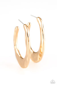 HOOP Me Up! - Gold Women's Hoop Earrings