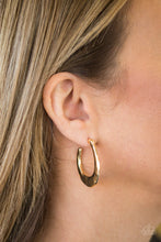 Load image into Gallery viewer, HOOP Me Up! - Gold Women&#39;s Hoop Earrings
