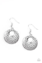 Load image into Gallery viewer, A Taste For Texture - Silver Women&#39;s Earrings - Paparazzi
