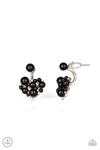 Star-Studded Success - Black Women's Post Earrings