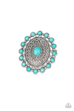 Load image into Gallery viewer, Mesa Mandala - Blue Women&#39;s Ring
