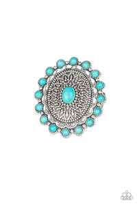 Mesa Mandala - Blue Women's Ring