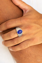 Load image into Gallery viewer, Cool Down - Blue Women&#39;s Ring
