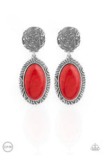 Load image into Gallery viewer, Southern Impressions - Red Women&#39;s Earrings
