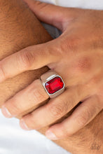 Load image into Gallery viewer, Scholar - Red Men&#39;s Ring
