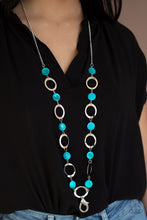 Load image into Gallery viewer, SHELL Your Soul - Blue Women&#39;s Lanyard
