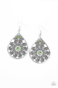 Whimsy Dreams - Green Women's Earrings