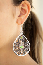 Load image into Gallery viewer, Whimsy Dreams - Green Women&#39;s Earrings
