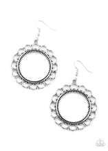 Load image into Gallery viewer, Sun Lounge - Silver Women&#39;s Earrings - Paparazzi
