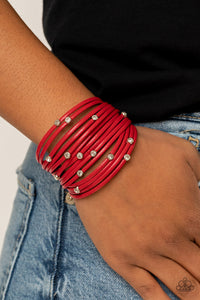 Fearlessly Layered - Red - Paparazzi