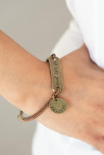 Load image into Gallery viewer, Believe and Let Go - Brass - Paparazzi
