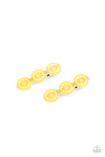 Load image into Gallery viewer, Charismatically Citrus - Hair Accessories - Yellow - Paparazzi
