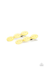 Load image into Gallery viewer, Charismatically Citrus - Hair Accessories - Yellow - Paparazzi
