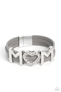 Heart of Mom - Silver - Paparazzi