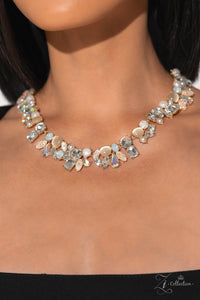 Enchanting - Gold - Paparazzi - 2023 Zi Necklace