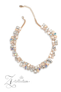 Enchanting - Gold - Paparazzi - 2023 Zi Necklace