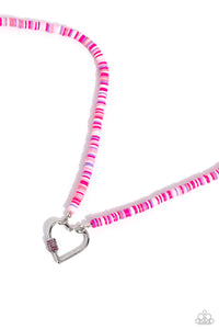 Clearly Carabiner - Pink - Paparazzi